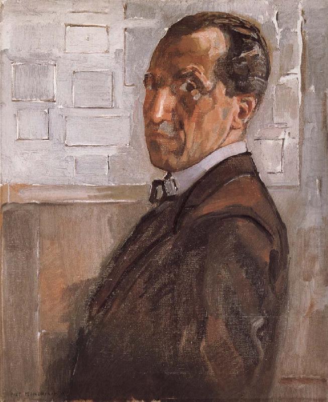 Self-Portrait, Piet Mondrian